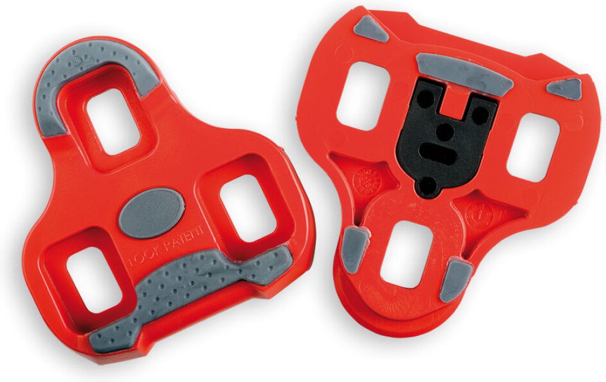 Look Schuhplatten Keo Grip Race 9 ° Rot
