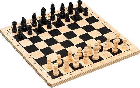 Philos Schachspiel Quadrat 29 mm Königshöhe 49 mm