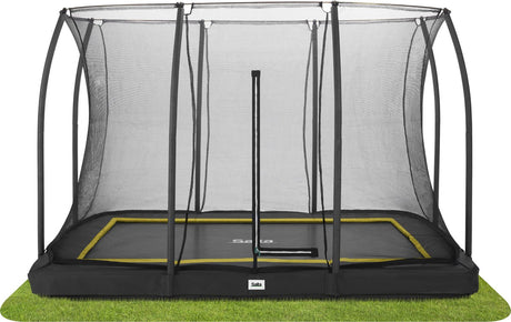 Salta comfort edition ground - inground trampoline met veiligheidsnet - 305 x 214 cm - zwart