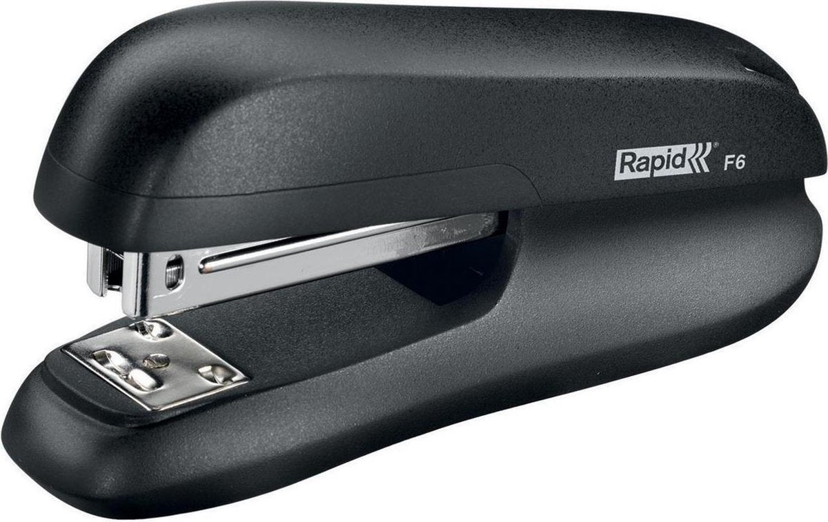 Quantore Heftgerät Rapid F6 Halbstreifen 23 Blatt 24 6 schwarz