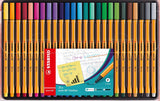 Stabilo point 88 Fineliner im Etui - 25 Stk.