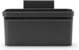 Brabantia sinkside gootsteen organizer - met vaatdoekhouder - dark grey