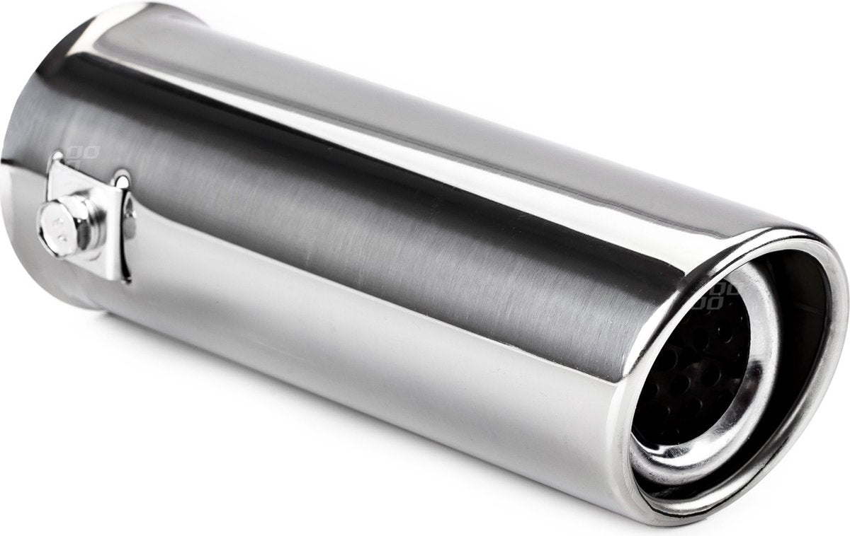 Amio auto uitlaat sierpijp - chroom - diamter 30-45mm - roestvrijstaal