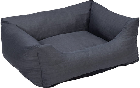 Beeztees hondenmand sofixa - hondenmanden - hond - antraciet - 65 x 60 x 20 cm