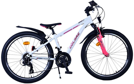 Volare XC Race Children's Bicycle - 26 Zoll - 21 Geschwindigkeit - Weißrosa