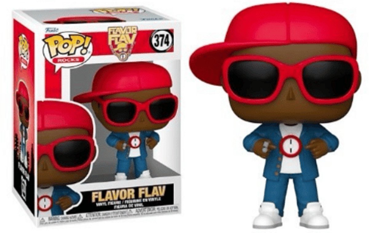 Funko-Geschmack Flav-Geschmack Flav rockt! Vinylfigur 374 Pop! mehrfarbig