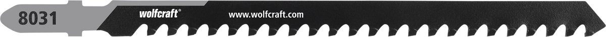 Wolfcraft - Stichsägeblatt für Fermacell 75mm - HM-gezahntes Blatt mit T-Schaft - Sägen von Gipsfaserplatten - 8031000