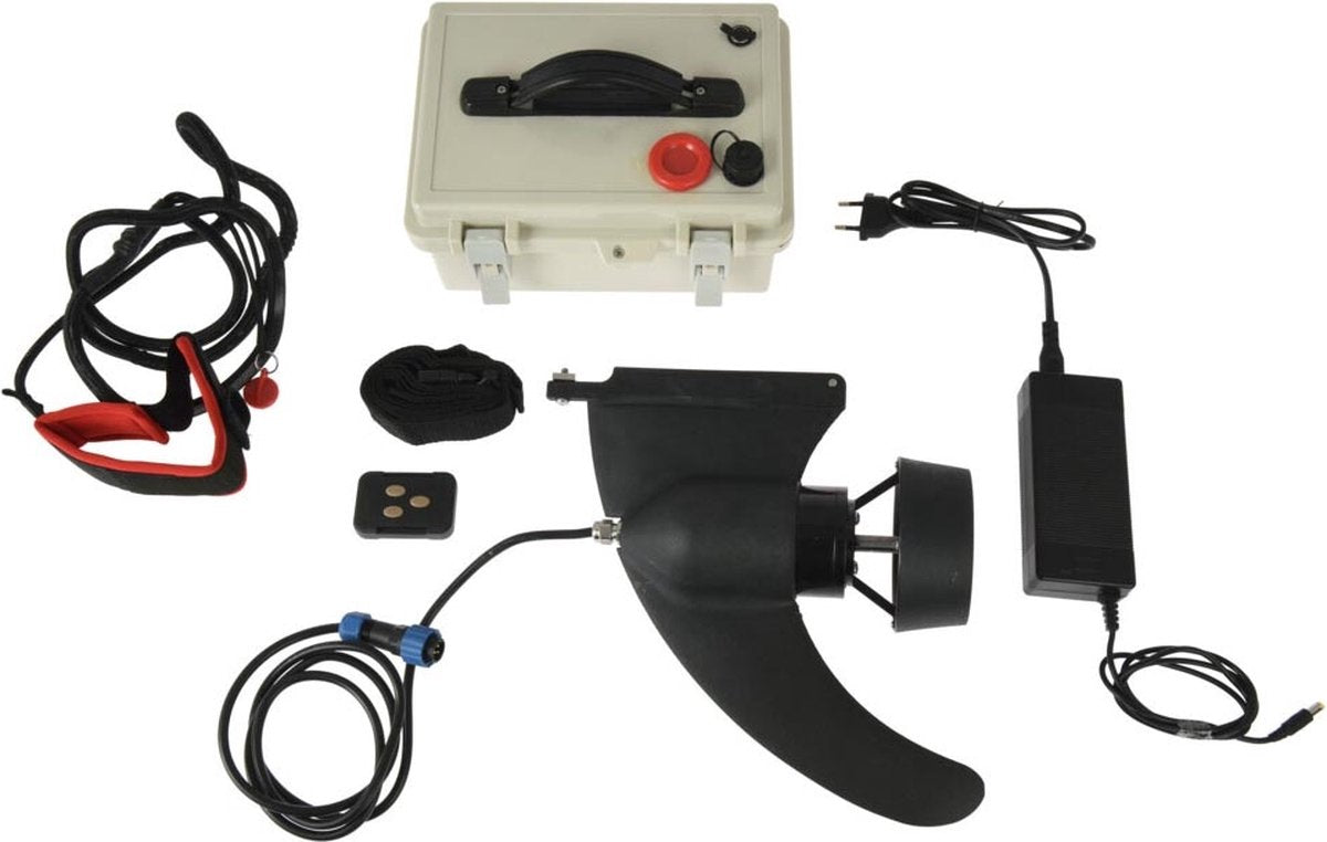 Xqmax elektrische sup motor – 200w – met afstandsbediening, batterij accessoires – 4 snelheden – voor sup boards - us vin