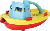 Grüner Spielzeugschlepper - Blaugelb