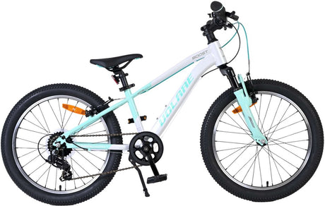 Volare boost kinderfiets - 20 inch - wit mintgroen - 7 speed