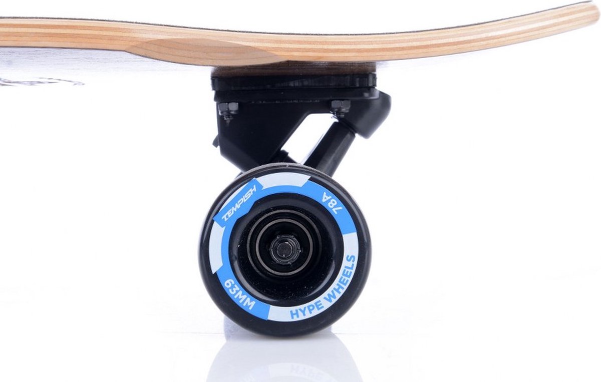 Tempish - moravia ii longboard - 31 inch 79 cm - wendbare mini cruiser - lichtgewicht speels