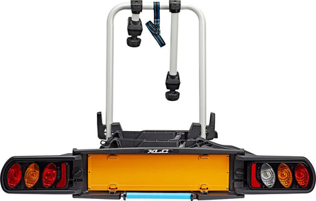 XLC Fahrradträger VC-CO2 Beluga – 2 Fahrräder – faltbar – Anhängerkupplungsmontage