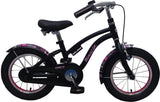 Volare Miracle Children's Bicycle - Mädchen - 14 Zoll - Matt Black - Prime Collection