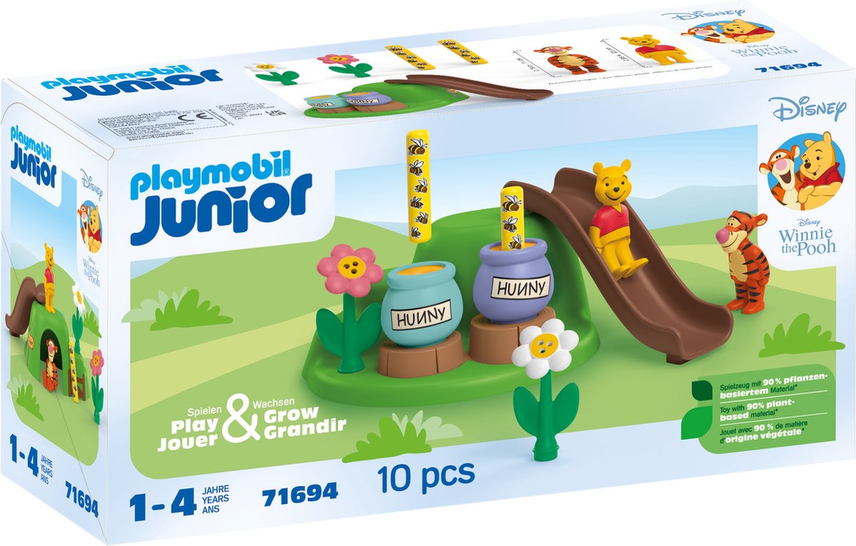 Playmobil Junior The Pooh Bienengarten 71694