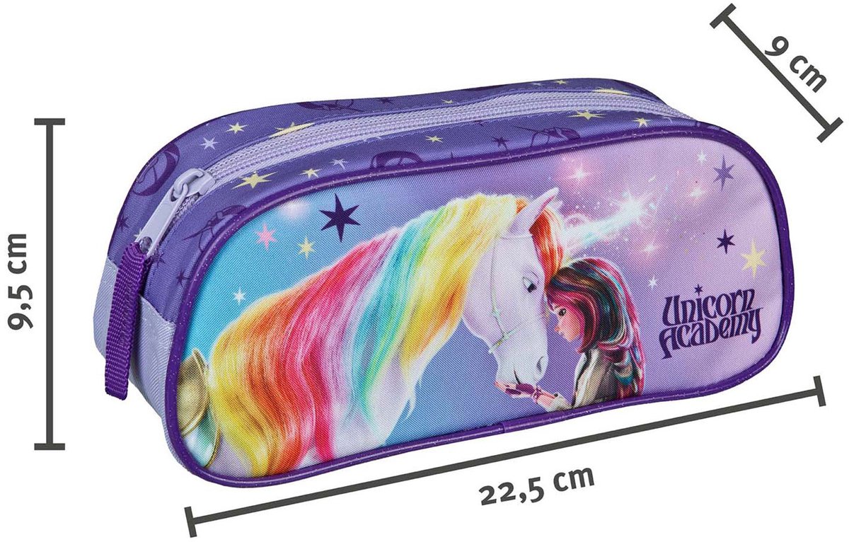 Undercover Einhorn-Akademie-Federmäppchen