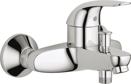 Grohe Swift Badewannenarmatur – 15 cm Achsabstand – mit Umsteller – Chrom