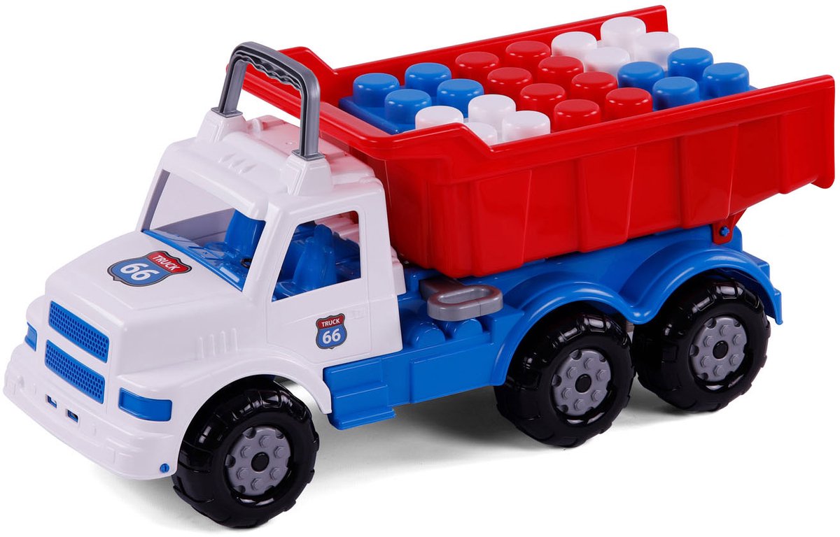 Cavallino Route 66 XL KiepWagen mit Bausteinen