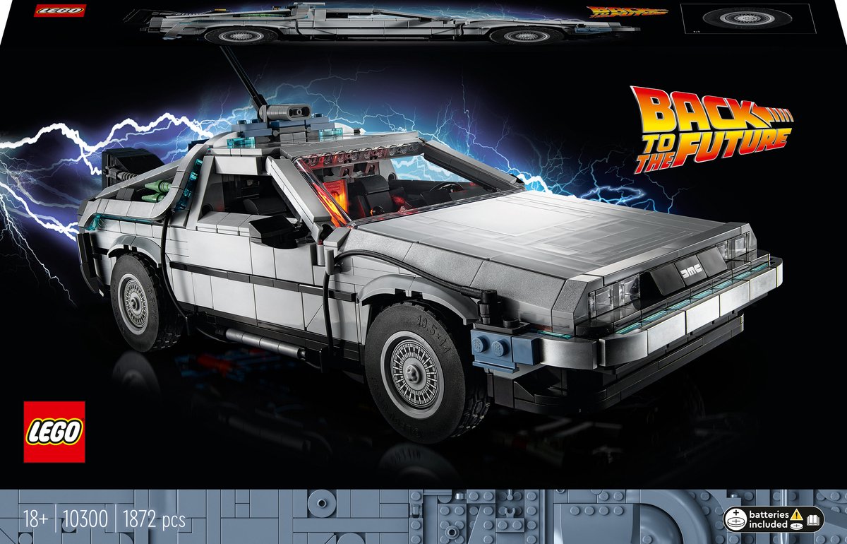 Lego zurück in die Zukunft Zeitmaschine – 10300