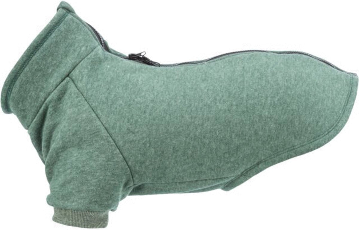 Trixie Sweatshirt Citystyle Amsterdam dunkelgrün - Hundekleidung - 30 cm