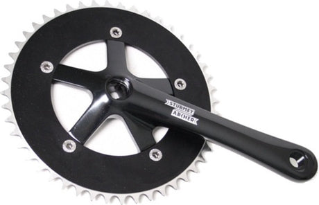 Sturmeyarcher Sturmey Archer Kurbelgarnitur schwarz 1 8 46T 170mm FCT26 (SA)