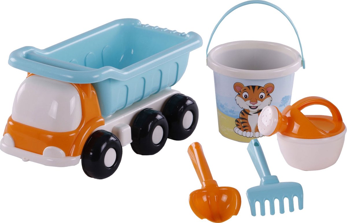 Cavallino Strand KiepWagen mit Bucket Set Blue, 5dlg.