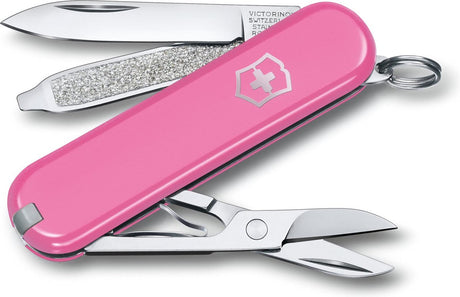 Victorinox klassisches SD-Taschenmesser – Kirschblüte – 7 Funktionen – Edelstahl