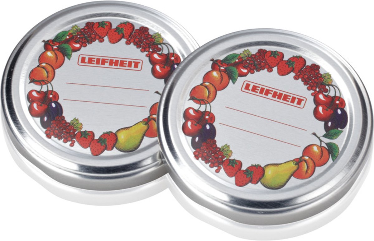 Leifheit 3177 Deckel für Einmachgläser 235 ml 8,2 cm