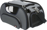 Trixie Hundetasche Flugzeugtasche Flügel grau blau