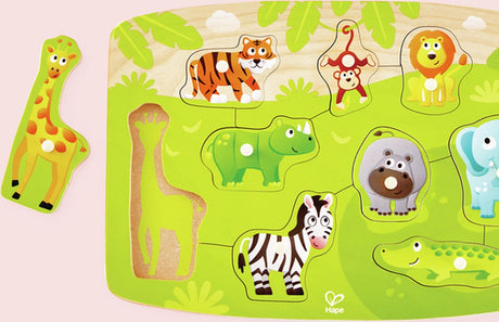 Hape Dschungel-Squeeze-Puzzle