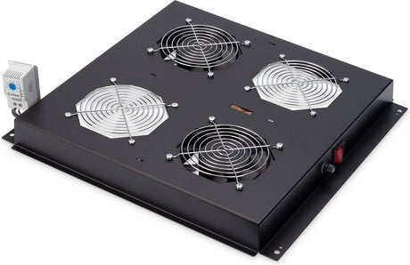 Digitus dn-19 fan-2-b-n Rackzubehör Lüftungspanel