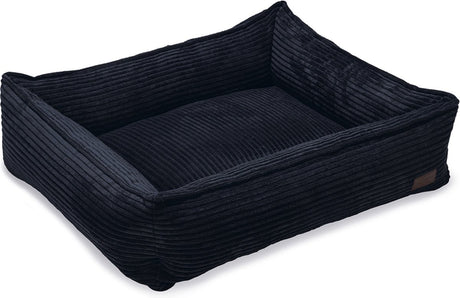 Designed by lotte ribbed - hondenmand - antraciet - 80x70x22 cm