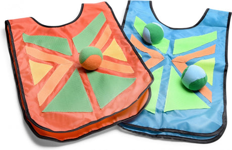 Bs Toys Belly Catch Ballwurfspielset – Ballwurfspiel mit Klettverschluss – Spielzeug ab 4 Jahren – 2 bis 4 Spieler