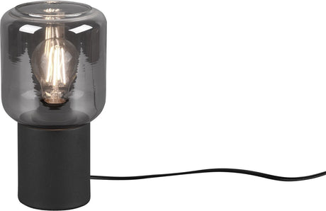 Rl lebe dein Licht Reality Nico - Tischleuchte - Schwarz matt - exkl. 1x E27 4W