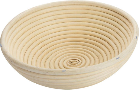 Westmark Gärkorb, für 1500-2000 g Brotteig, rund, Durchmesser: 24,5 cm, Rattan, hellbeige