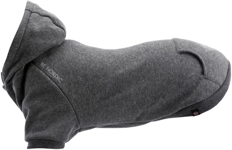Trixie Be Nordic Hundepullover Kapuzenpullover Flensburg Grau 27 cm