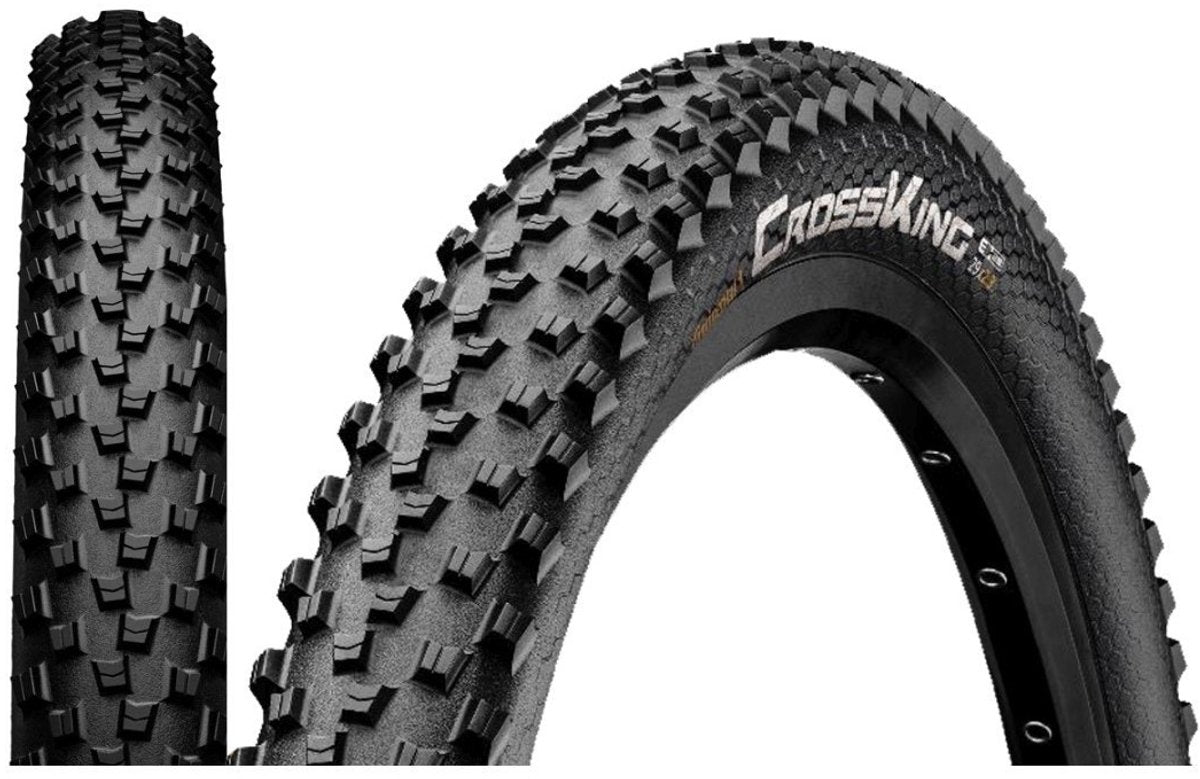 Continental Cross King Drahtreifen – ATB 20 x 2,00 – Schwarz