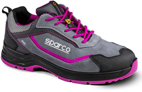 Sparco Arbeitsschuhe S3S – Indy Danica – Grau Rosa – Grau – 38