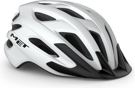 Mit Crossover Mips Fahrradhelm Herren Damen – City-Fahrradhelm Erwachsene – Größe M – Weiß matt