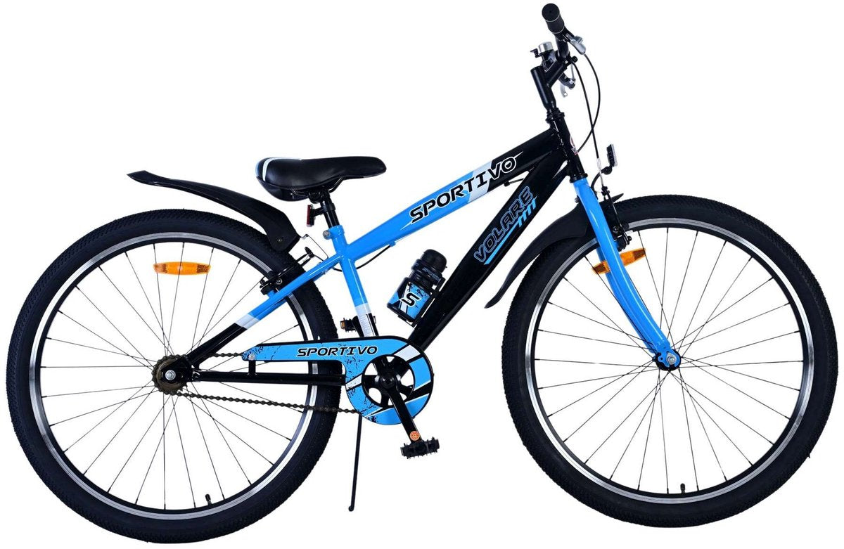 Volare Sportivo Kinderfahrrad – Jungen – 26 Zoll – Blau – zwei Handbremsen