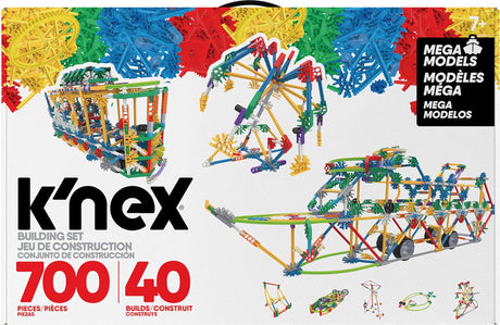K'nex Bausatz Mega-Modelle 700 Teile - Konstruktionsspielzeug-Stiel.