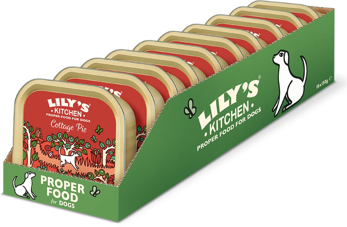 Lily's Kitchen - Hundefutter - Nassfutter - Cottage Pie - 10 x 150 g