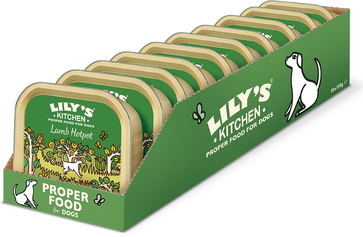 Lily's kitchen - hondenvoer - natvoer - lamb hotpot - 10 x 150 g