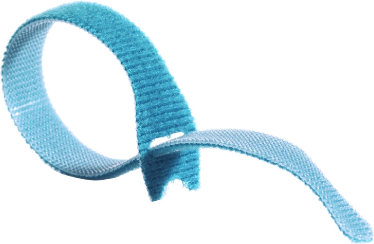 Velcro® one-wrap® Klettkabelbinder 20mm x 330mm hellblau