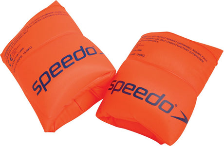 Speedo Roll-up-Schwimmbänder (2–12 Jahre) – Orange