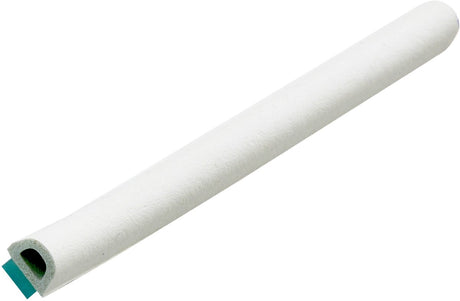 Zugluftleiste Ellen - weiß - Kunststoff - - D-Profil 8 x 6 mm x 7,5 m weiß
