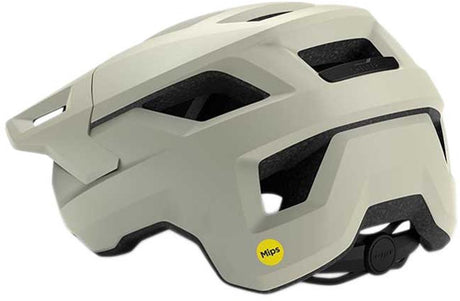Mit Shelter Mips Fahrradhelm – Fahrradhelm Herren Damen – MTB-Helm Erwachsene – Mountainbike – Größe M (56–58 cm) – Off White (Weiß)