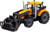 Cavallino -Traktor mit Ladegerät Gelb, Skala 1:32