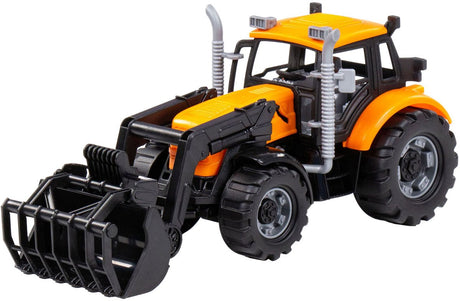 Cavallino -Traktor mit Ladegerät Gelb, Skala 1:32