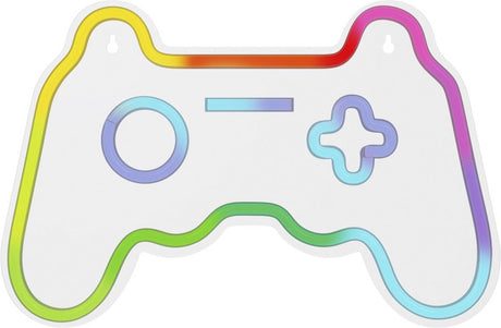 Brandless Sans Marque Neon LED RGB Gamepad - Lampe - Wandlampe - Gaming - LED - RGB