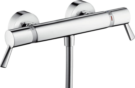 Hansgrohe Ecostat Comfort Care Thermostat-Duscharmatur – mit verlängerten Griffen – 15 cm Achsabstand – Chrom